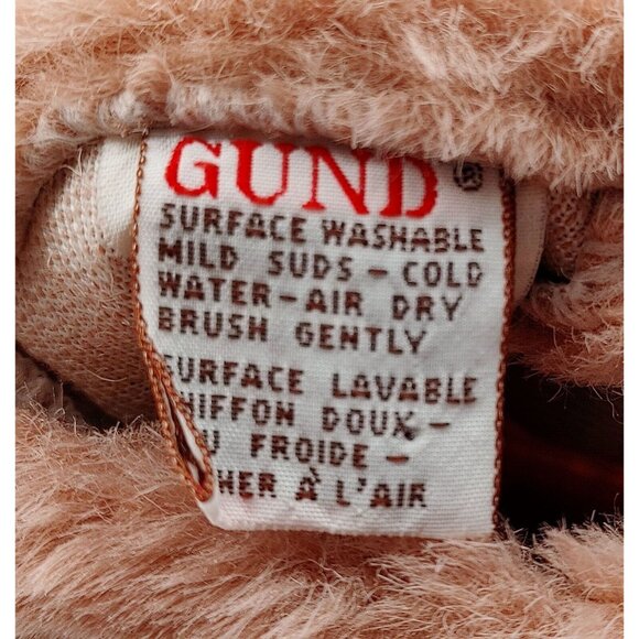 Vintage 1985 Gund 8" Pig Hand Puppet Plush Toy - Picture 4 of 4